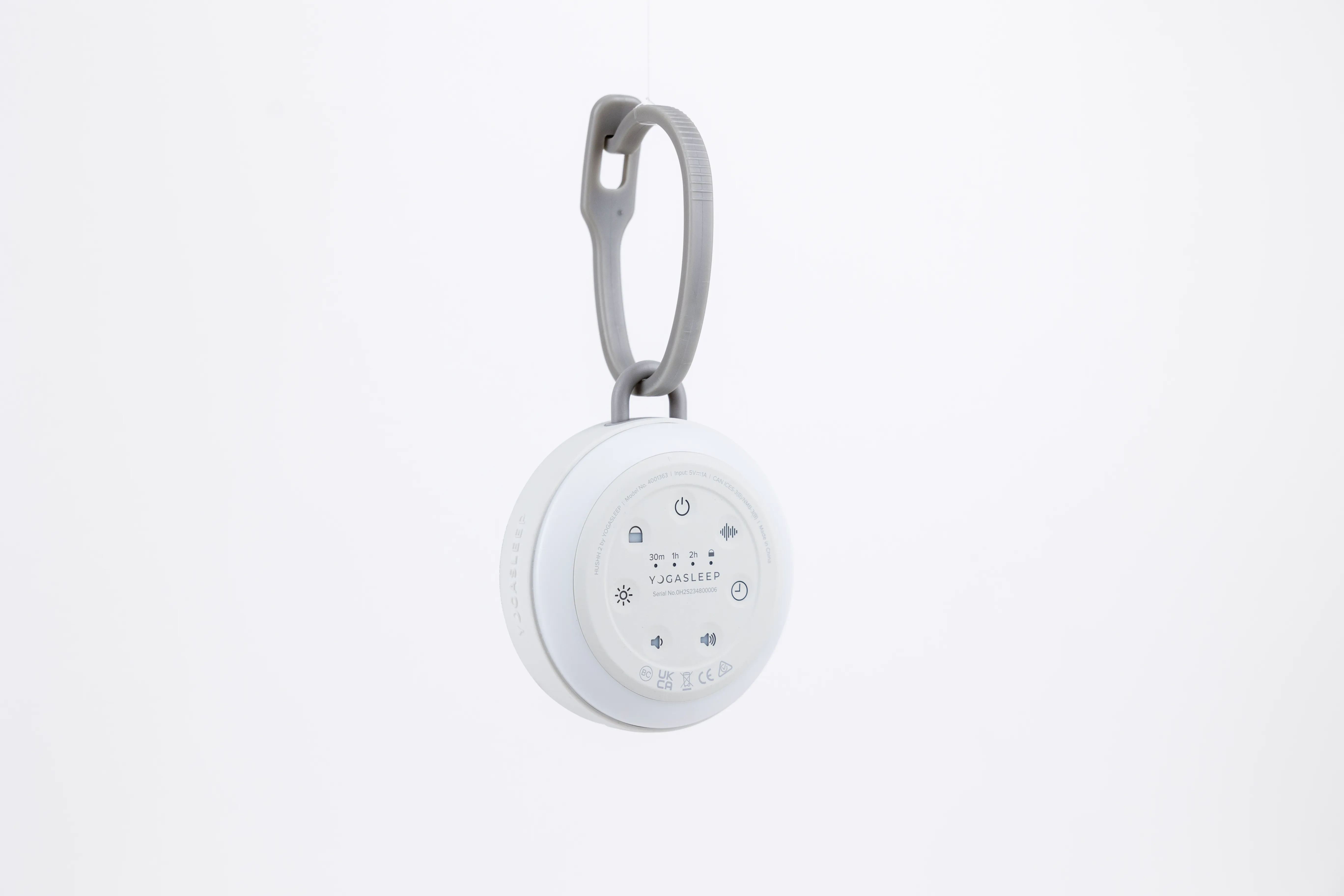 Yogasleep Hushh 2 Sound Machine   Night Light
