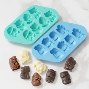 Zoku Chocolate Mold Set of 2 | Cat & Dog & Monster